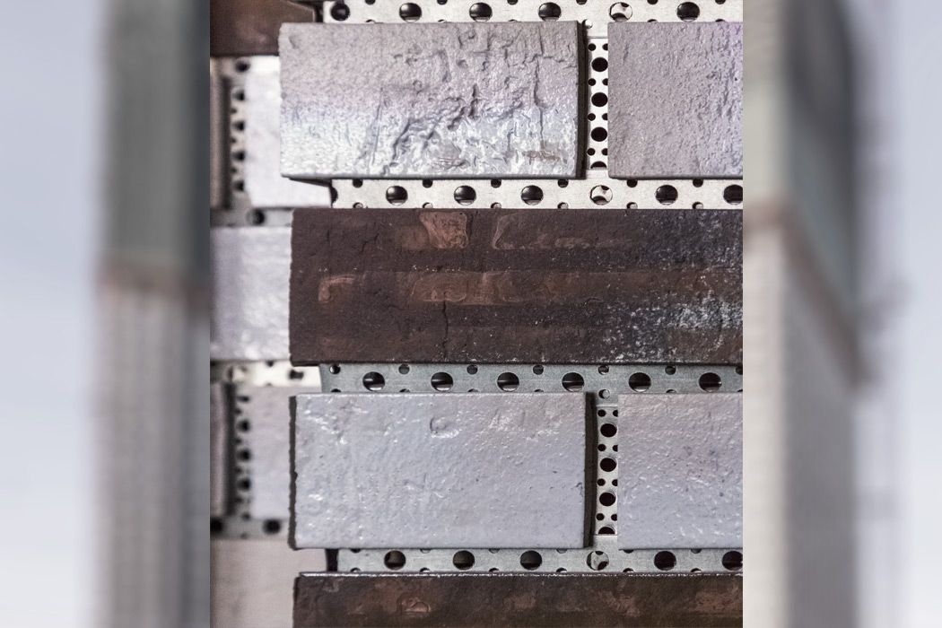 Глазурованная Клинкерная Плитка под кирпич для Вентилируемых фасадов с расшивкой шва ABC цвет RAL  240*71*14 мм