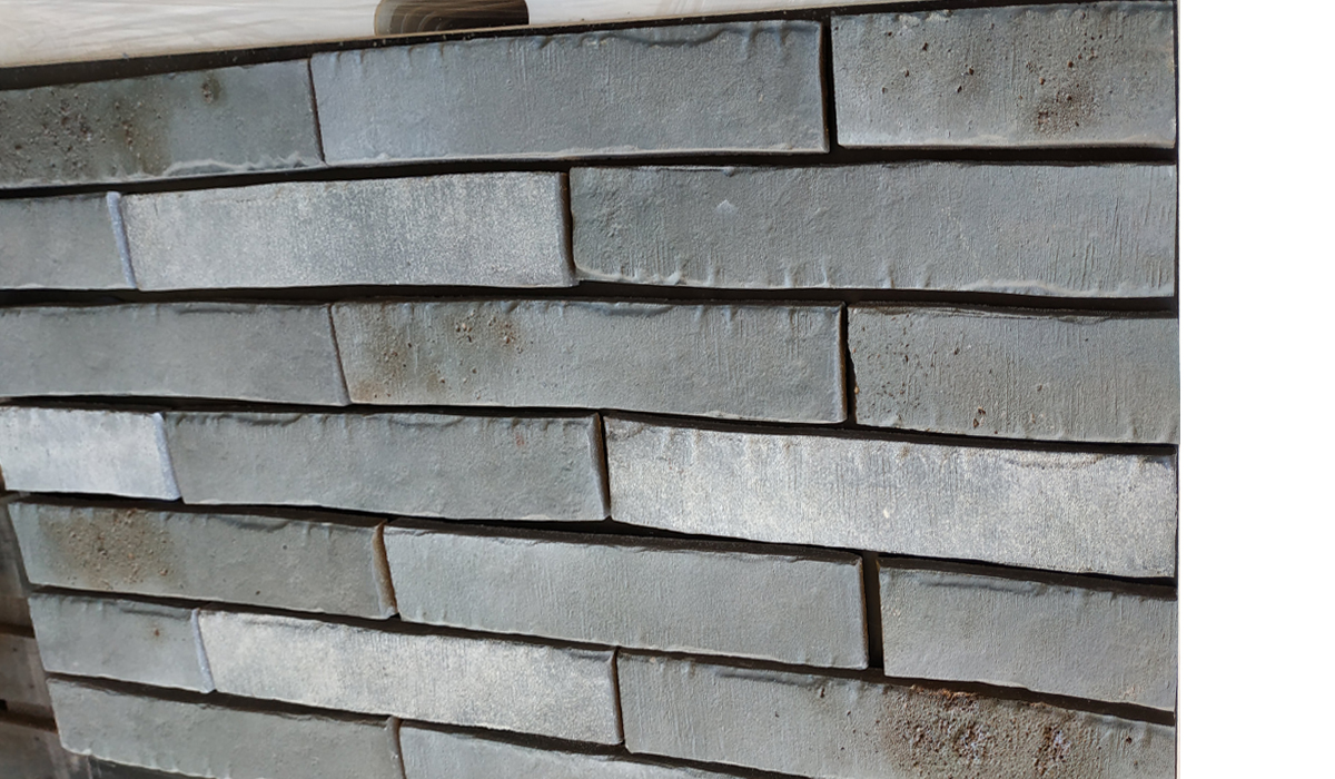 PRO-20-13 Клинкерная фасадная плитка под кирпич ral 7046 240x52x14 мм