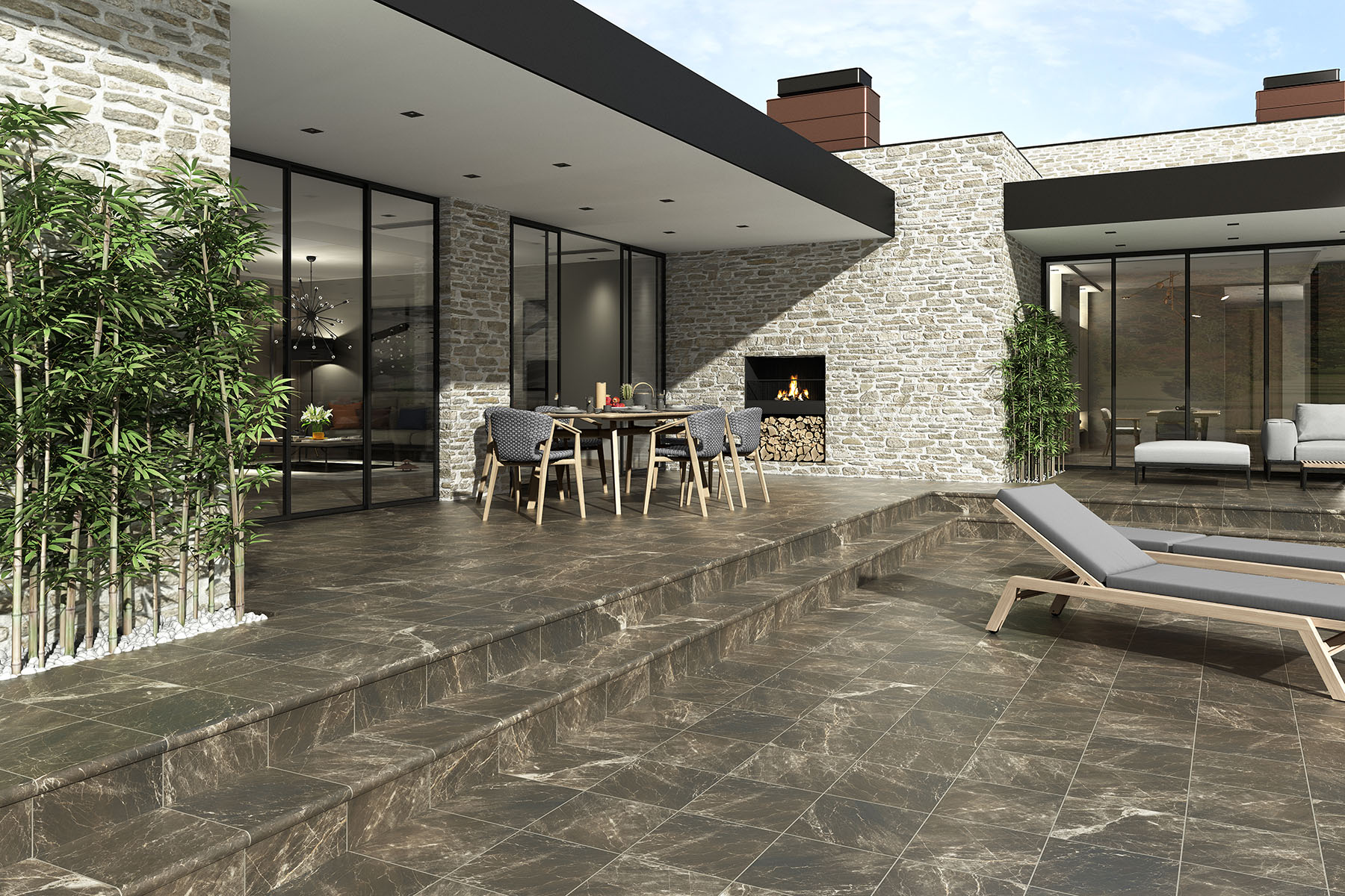 Nevada EMPERADOR Exagres 330*330*10 мм, напольная клинкерная плитка противоскользящая