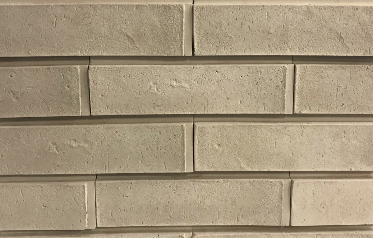 Боркум-6 Плитка под кирпич для навесного вент фасада с расшивкой шва  250X65X20 мм искусственный камень