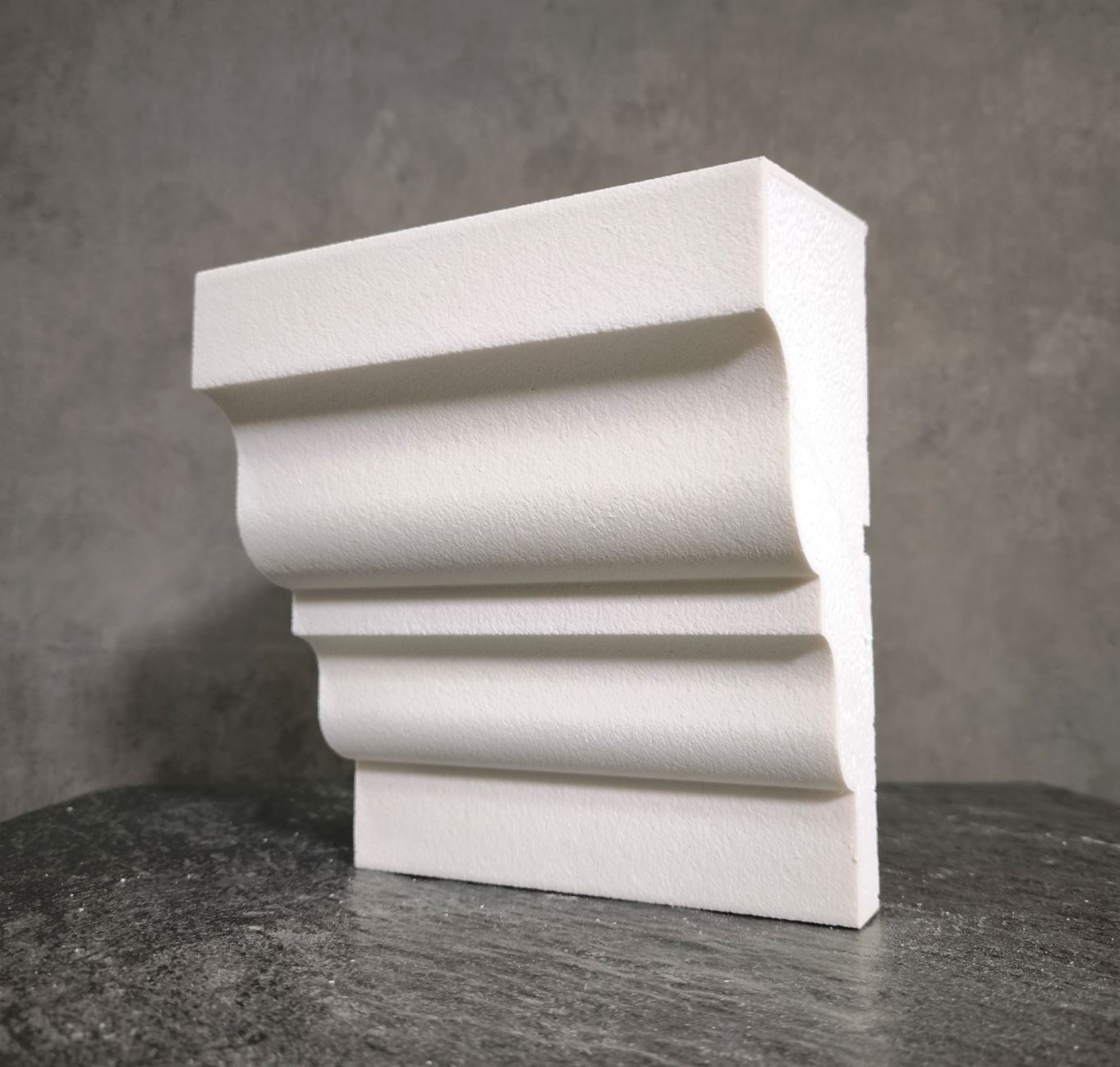 ПОДОКОННИК для Фасада и Интерьера - лепнина, декор из пенополистирола ПВ-235/1 235*115*2000 мм