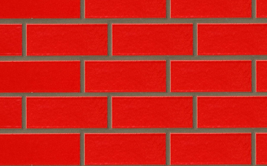 Фасадная Термопанель из Пенополиуретана ППУ 40 мм с Клинкерной Глазурованной плиткой Rot 330, 240*71*10 мм