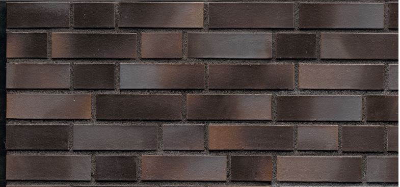 Кирпич облицовочный Клинкерный ABC 55254 Trier anthrazit-braun-bunt geflammt glatt NF 240*115*71 мм