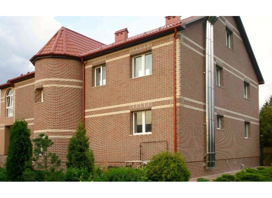 Ziegelriemchen Altona 240*71*10 мм, Клинкерная фасадная плитка облицовочная под кирпич ABCklinker