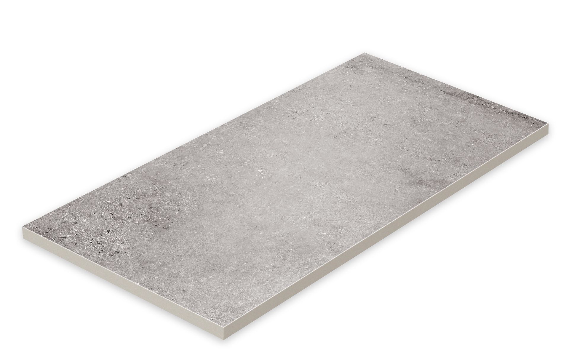 Клинкерная Плитка напольная противоскользящая Stroeher KERAPLATTE GRAVEL BLEND 962 grey 594*294*10 мм