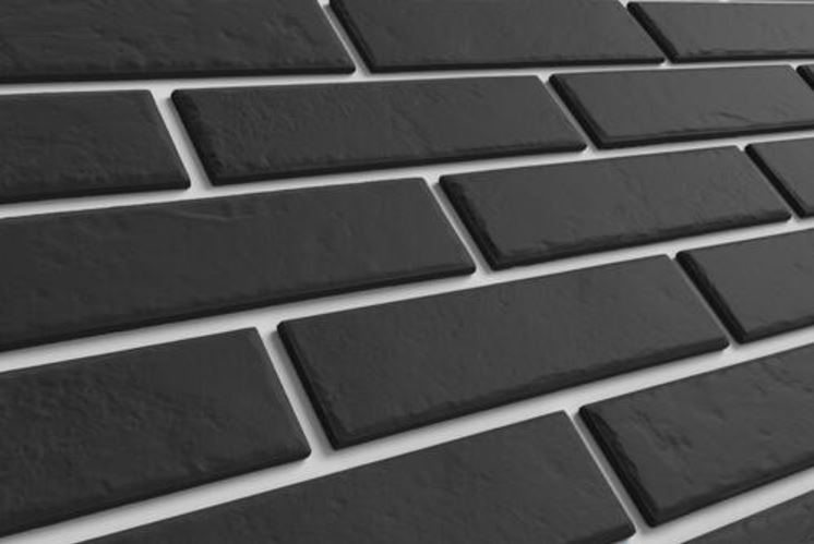 Graphit 245х65х8,5 мм клинкерная плитка белая под кирпич для фасада и цоколя