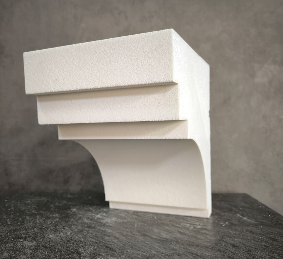 КАРНИЗ для Фасада и Интерьера - лепнина, декор из пенополистирола КВ-270/2 270*238*2000 мм