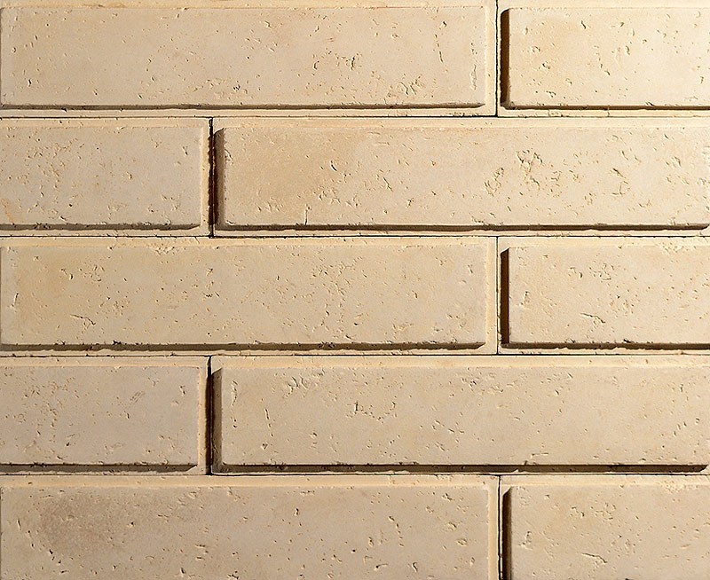 Фасадная облицовочная декоративная плитка травертин-2 01