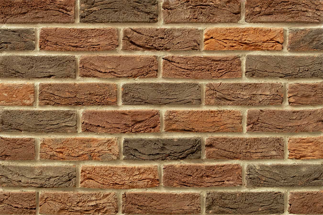 Донские Зори Тайнинское w057 215*102*65 мм, Кирпич ручной формовки полнотелый, облицовочный