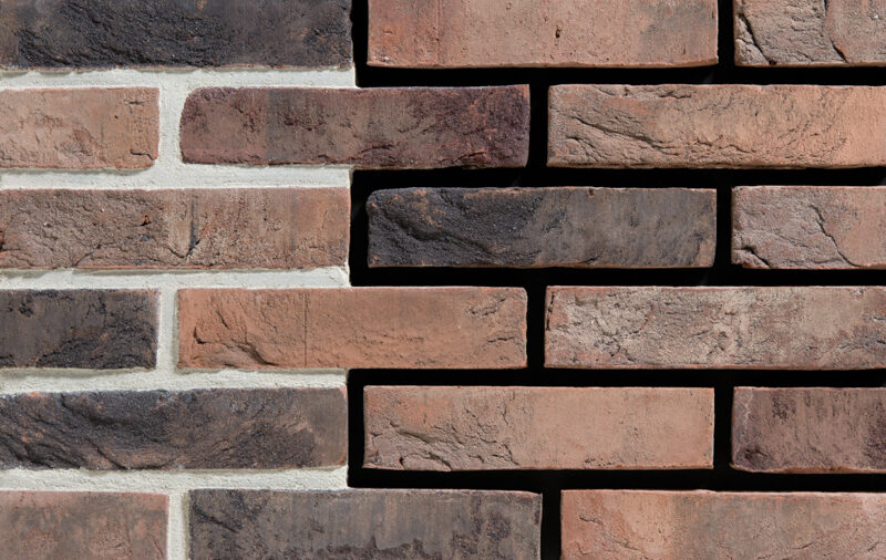 Salina WF 208х24х50 мм, Фасадная и Интерьерная Плитка ручной формовки под кирпич Engels baksteen