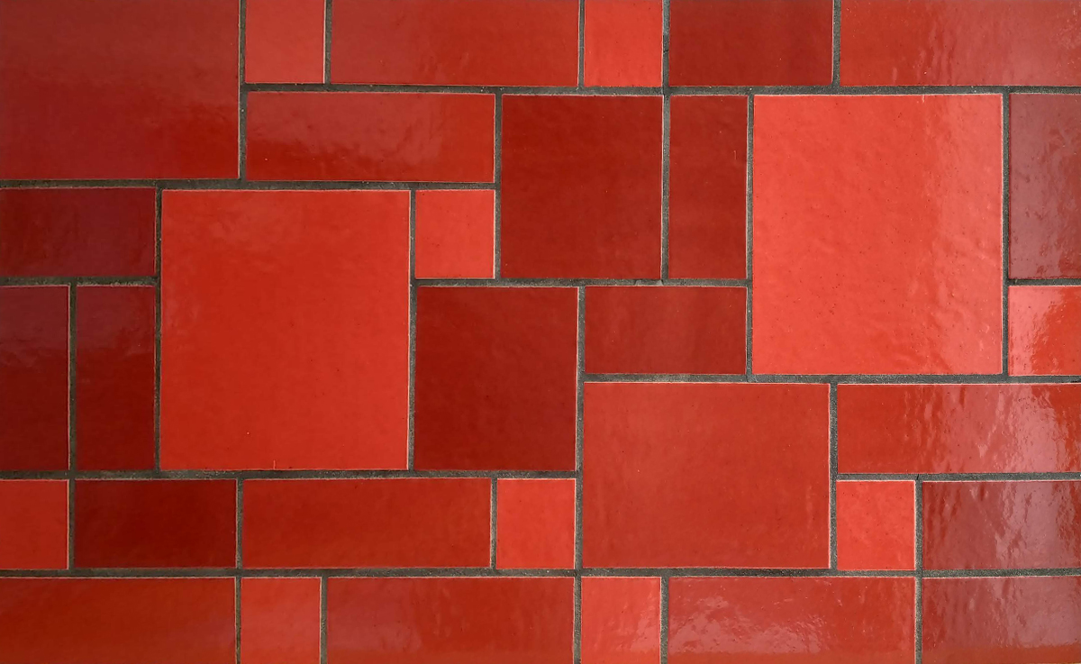 PRO-18-mix2 Глазурованная клинкерная фасадная плитка под кирпич ral 3001