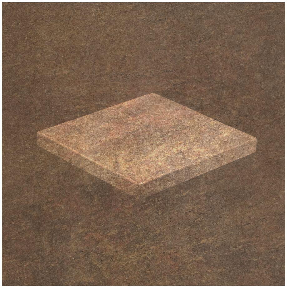 Клинкерная Ступень лофт Угловая противоскользящая плитка Stroeher KERAPLATTE ASAR 640 maro 340*340*35*11 мм