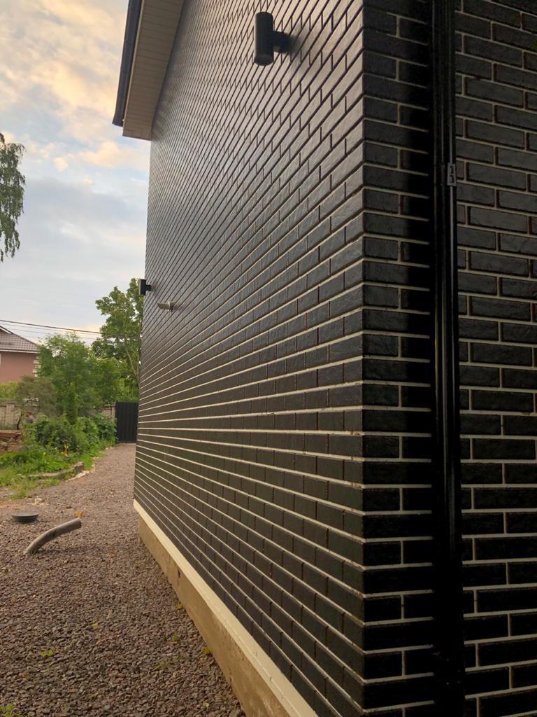 Graphite фасадная термопанель из пенополистирола ППС 100 мм с клинкерной плиткой