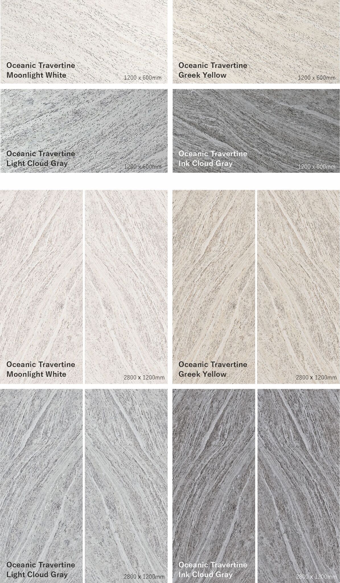 Oceanic Travertine Greek Yellow-1 (жёлтый травертин с тёплым средиземноморским оттенком) — гибкий камень 2800×1200 мм