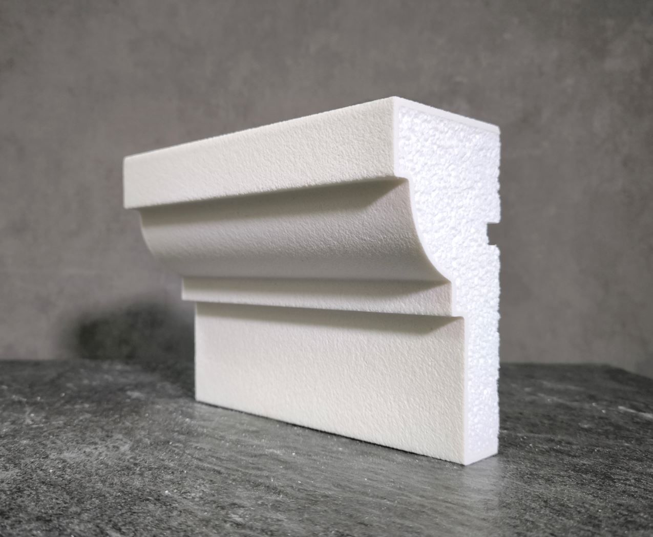 ПОДОКОННИК для Фасада и Интерьера - лепнина, декор из пенополистирола ПВ-150/2 150*80*2000 мм