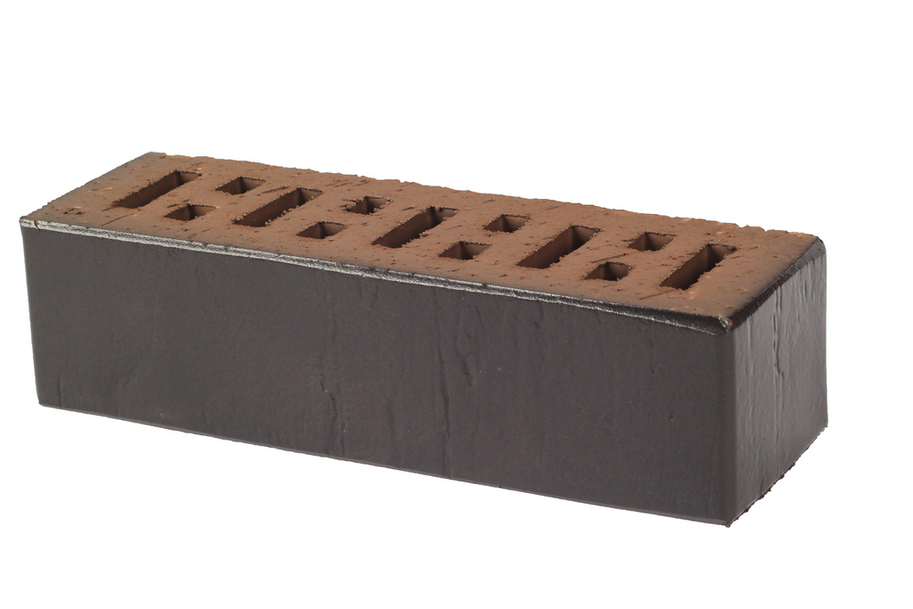 Кирпич клинкерный облицовочный антрацит, Lode KRYPTON (ново)гладкая, 250*85*65 мм