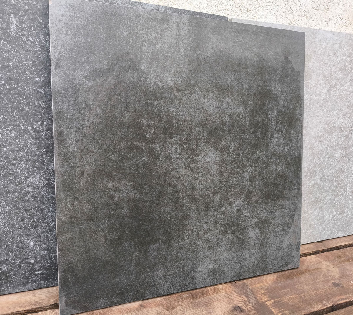 Moon Black 600x600x20 мм, тротуарная плитка уличная, противоскользящая, керамогранит OutdoorDesign