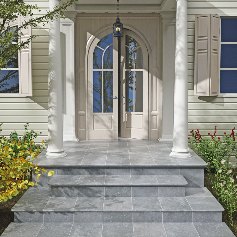 Stone Gris Exagres 330*330*10 мм, напольная клинкерная плитка противоскользящая