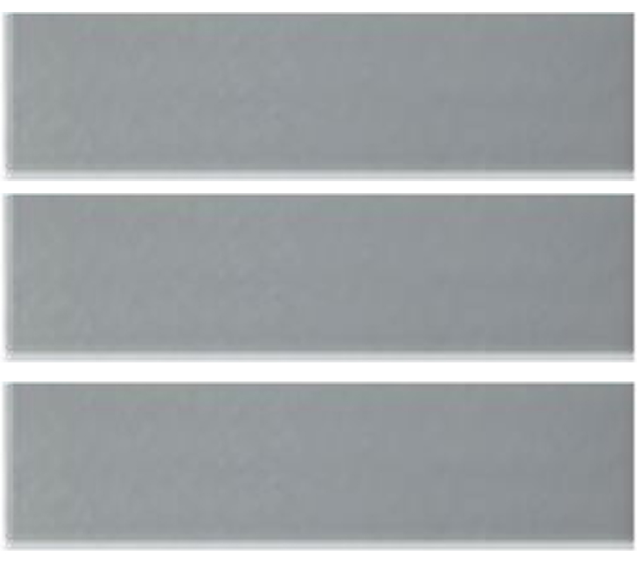 №17 Глазурованная Фасадная плитка Клинкерная облицовочная под кирпич 283х84х13,5 мм цвет серый RAL