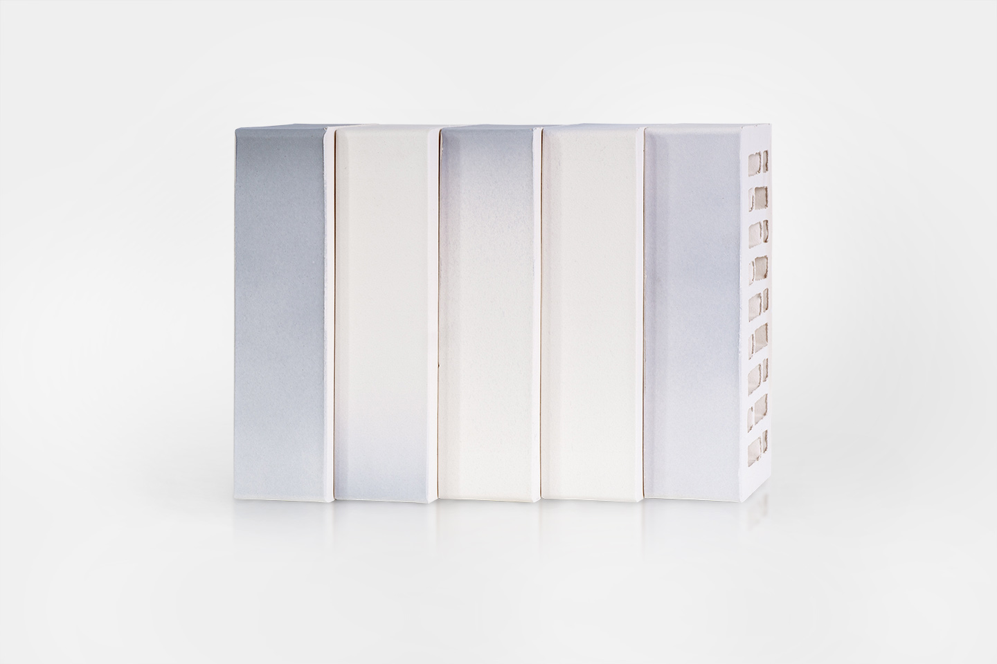 КГ Ashen Premium 1НФ 250*120*65 белый кирпич лицевой облицовочный керамический пустотелый