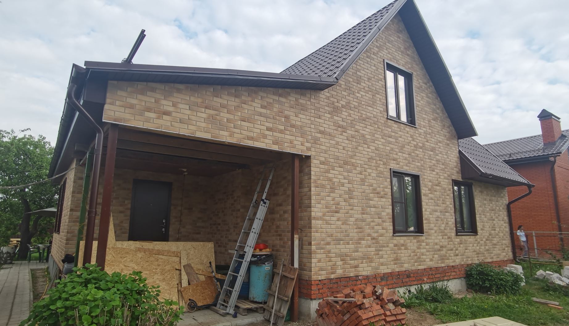 Retro Brick Masala фасадная термопанель из пенополистирола ППС 60 мм с клинкерной плиткой