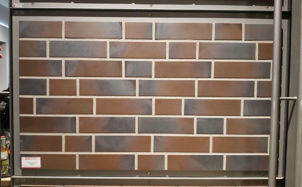 Фасадная Термопанель из пенополистирола ППС 60 мм с клинкерной плиткой Baltrum glatt 240*71*10 мм