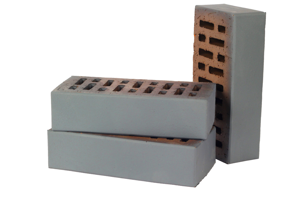 Lode Herkules, 250*120*65 мм, Печной Полнотелый Кирпич керамический синий, серый