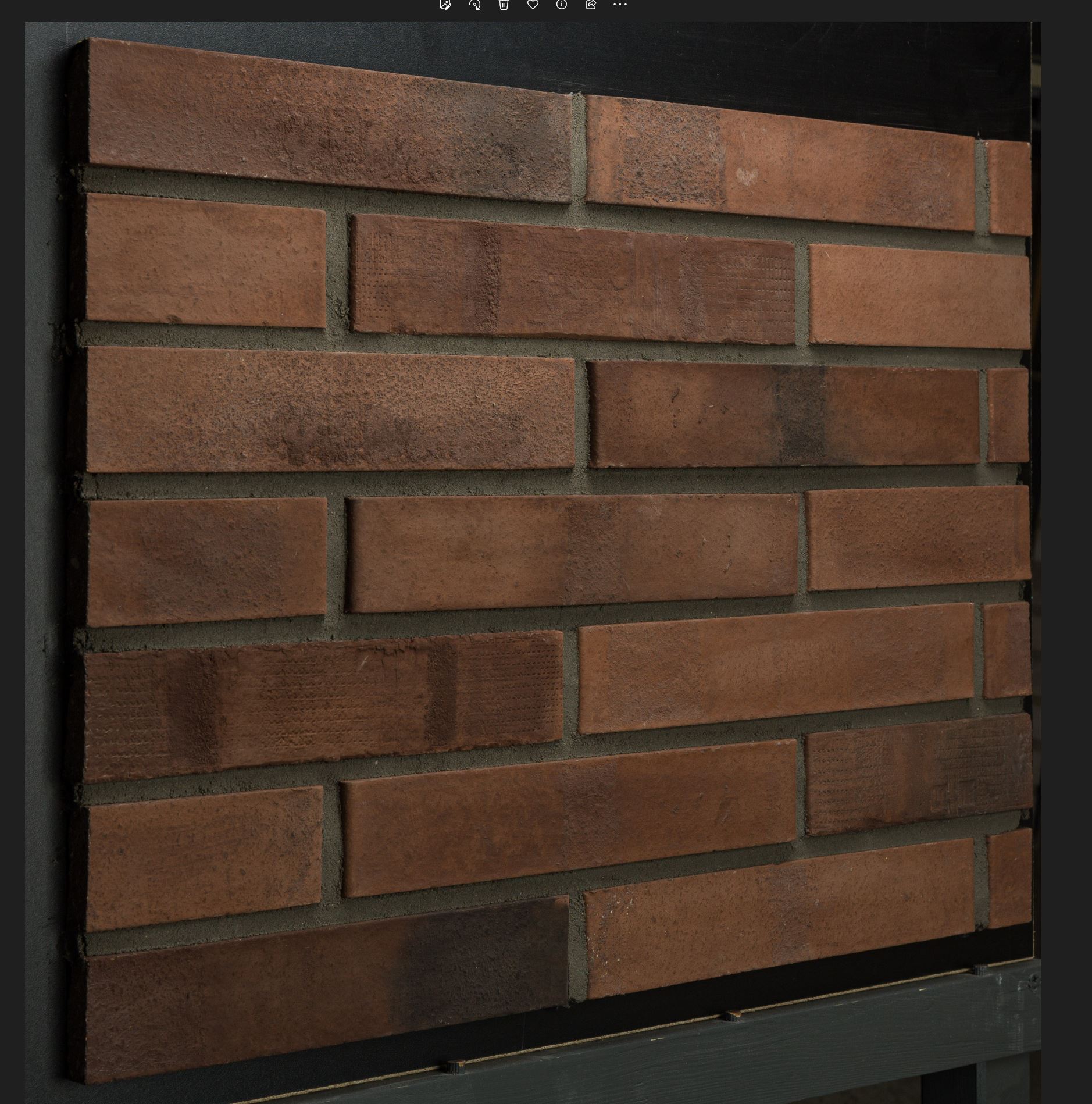 Фасадная ригельная плитка под клинкер Life Brick Римхен 393, 284*51*15 мм