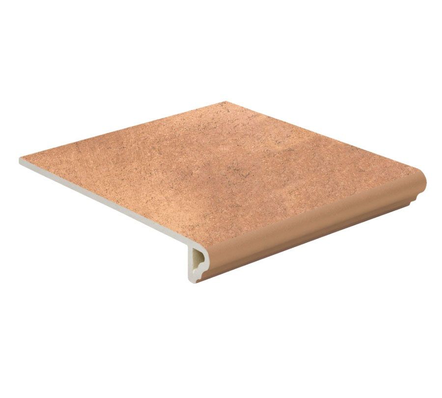 Клинкерная ступень Флорентинер противоскользящая плитка MONMARTE WK31200 Cottobraun 310*320*9,5 мм Westerwalder Klinker