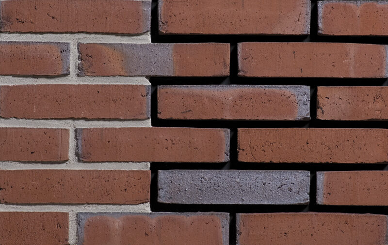 Fume WF 210х24х50 мм, Фасадная и Интерьерная Плитка ручной формовки под кирпич Engels baksteen