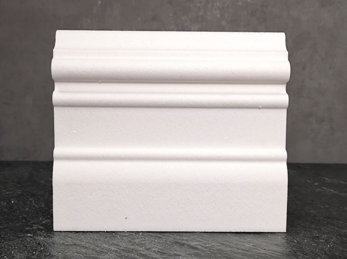 МОЛДИНГ цокольный для Фасада и Интерьера - лепнина, декор из пенополистирола ЦВ-170/1 170*30*2000 мм