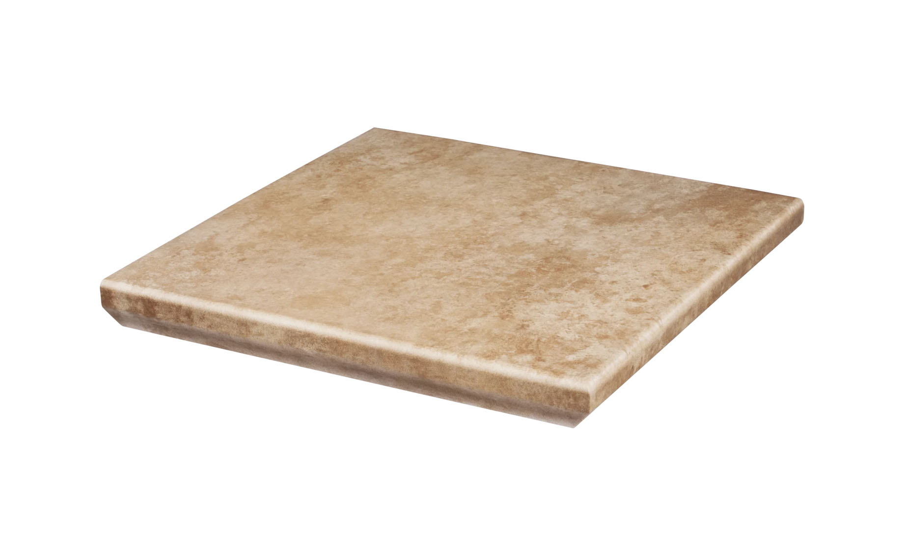 Ilario Beige ступень угловая флорентинер противоскользящая с капиносом 330x330x11 мм