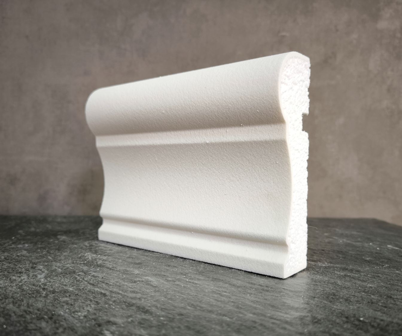 Молдинг для фасада - лепнина, декор из пенополистирола МВ-145/3 145*45*2000 мм