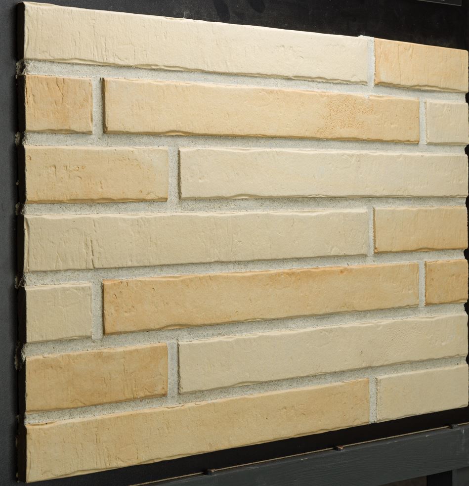 Фасадная ригельная плитка под клинкер Life Brick Лонг 100 микс, 430*52*15 мм