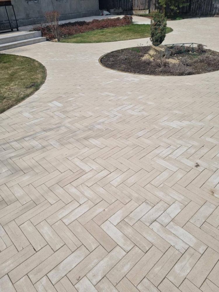 Акция! Тротуарная плитка клинкерная Weiss Германия.