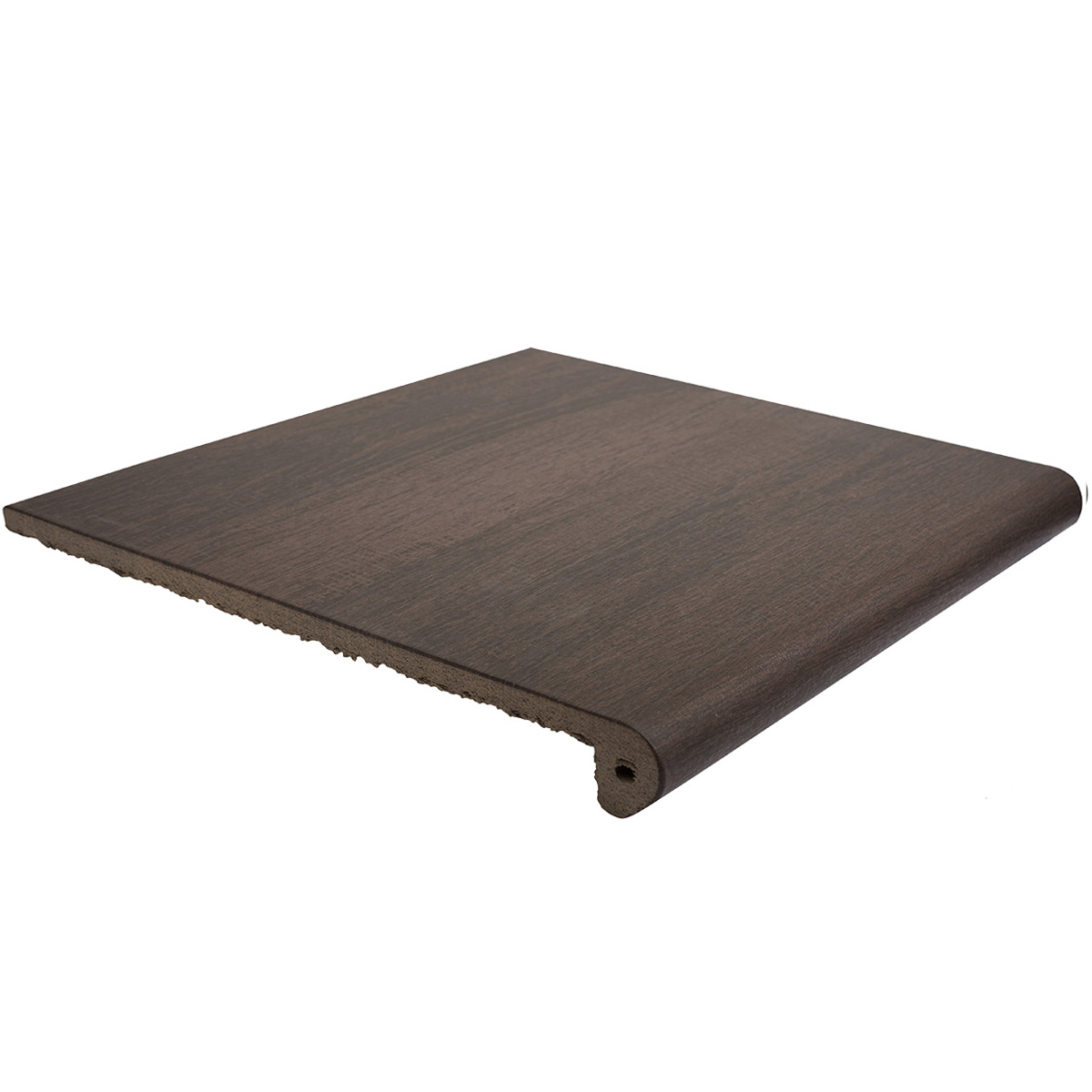 Forest WENGUE Exagres 330*330*12 мм, клинкерная ступень флорентинер- с капиносом, противоскользящая