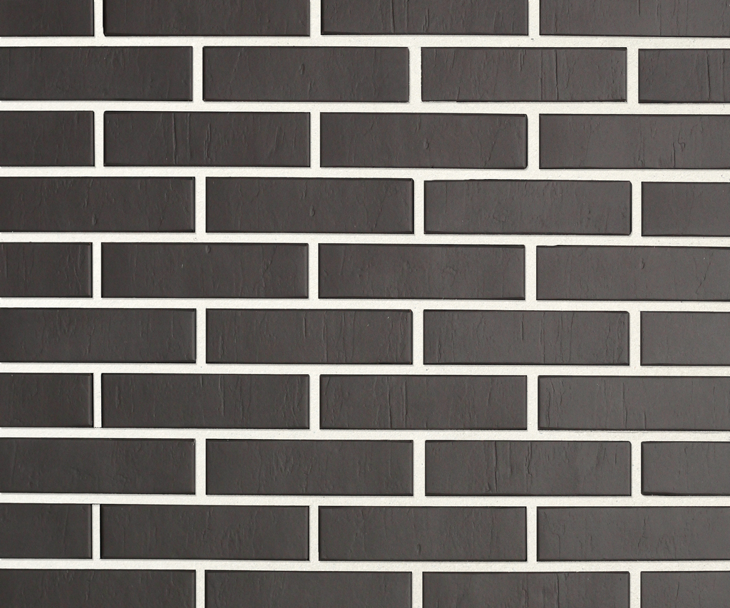 Кирпич клинкерный облицовочный темно-серый, Lode SATURN (ново) штриховая, 250*85*65 мм