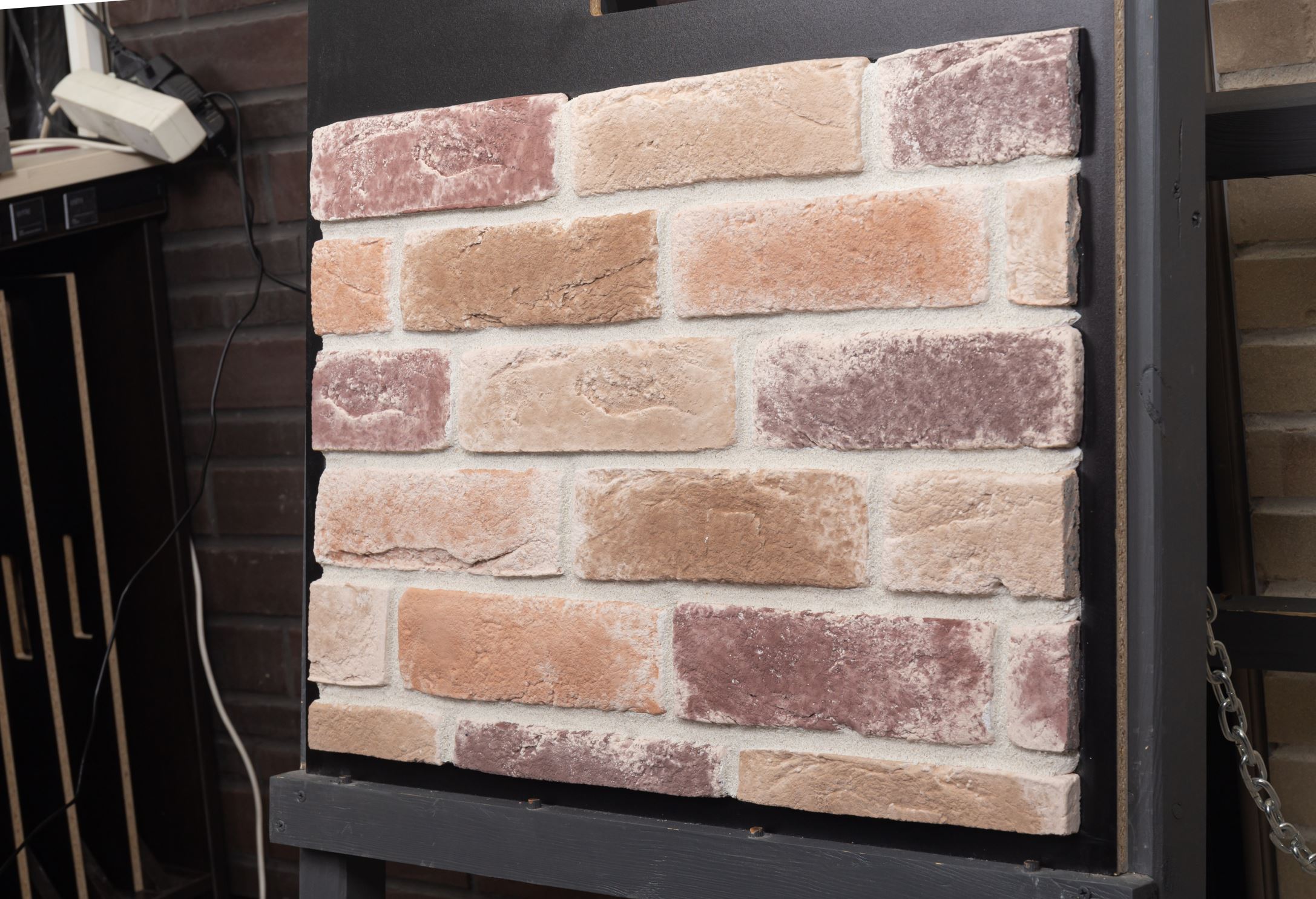 7 Византийский кирпич 225х65х15 мм, декоративный камень для фасада и интерьера Petra