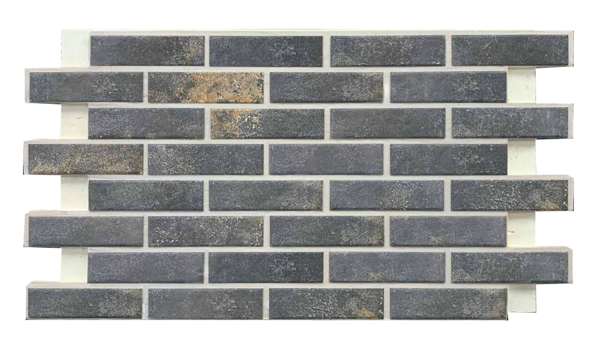 Metal Dark фасадная термопанель из пенополиуретана ППУ 65 мм