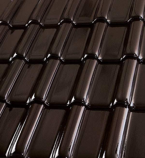 Керамическая черепица рядовая Roben FLANDERNplus бразильский глазурь