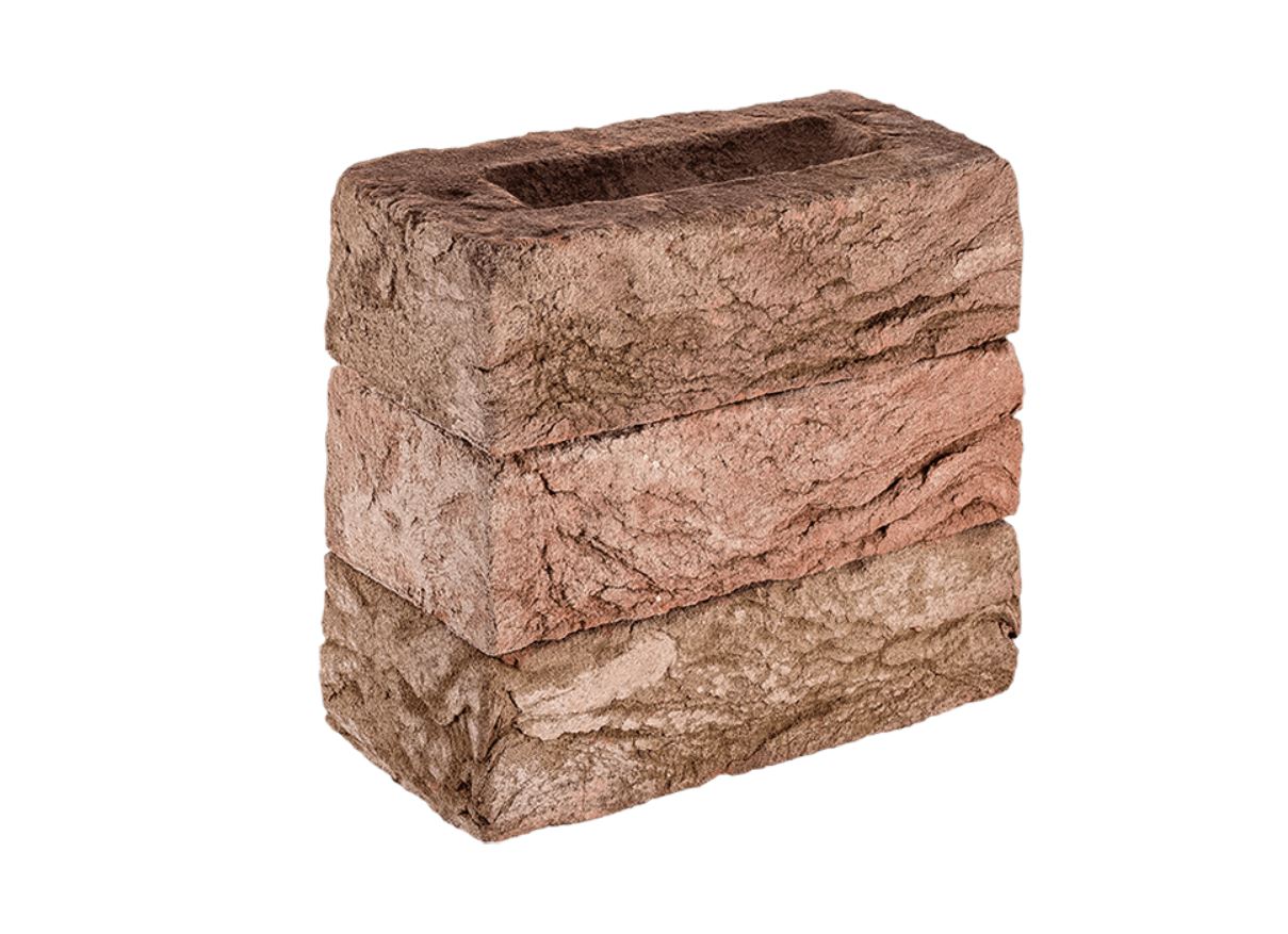 Донские Зори Бережки w121 215*102*65 мм, Кирпич ручной формовки полнотелый, облицовочный