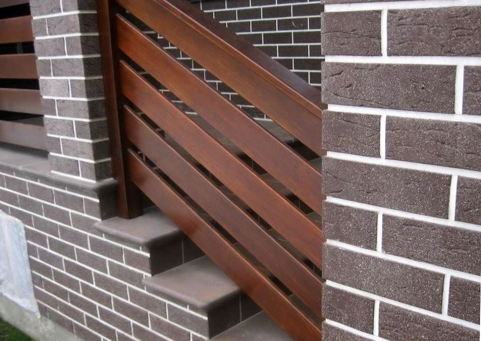 Клинкерная фасадная плитка облицовочная под кирпич Stroeher (Штроер) Keraprotect 429 aardenburg рельефная NF11, 240*71*11 мм