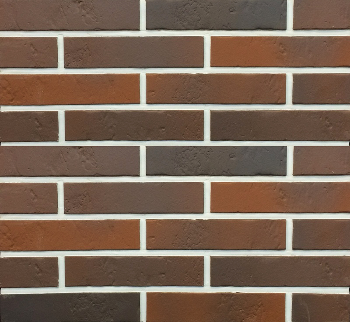 ABC Schieferstruktur Naturbrand, 240*52*7 мм, Клинкерная фасадная плитка облицовочная под кирпич Баварская кладка.