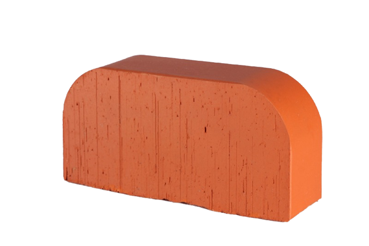 12.101114L Кирпич радиусный полнотелый красный Lode JANKA F14 гладкий, 250*120*65 мм