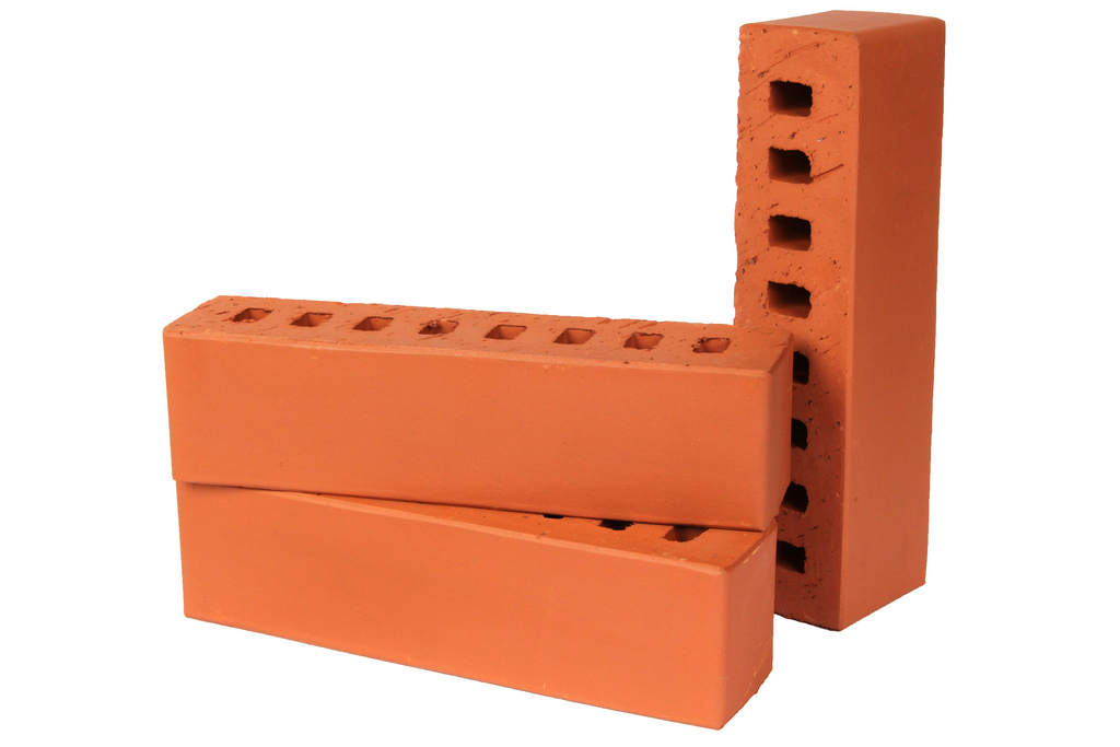 Кирпич клинкерный облицовочный красный, Lode Janka гладкий, 250*60*65 мм