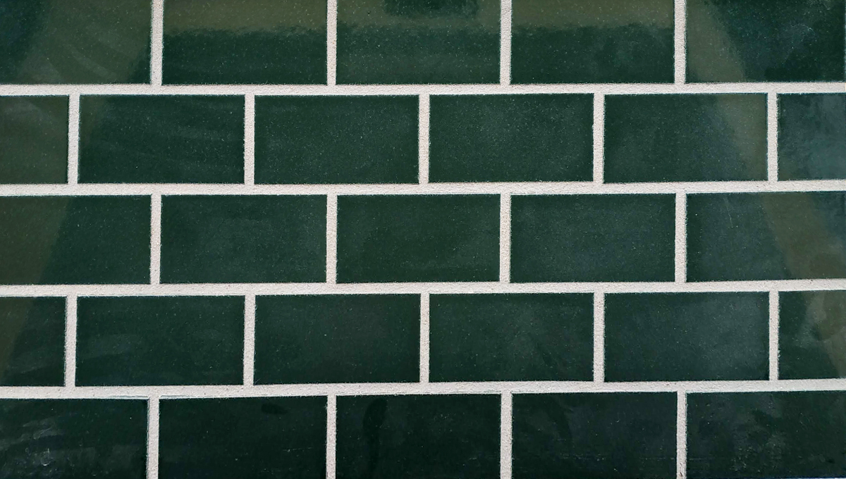 PRO-18-7 Глазурованная клинкерная фасадная плитка под кирпич ral 6028 122x69x10 мм