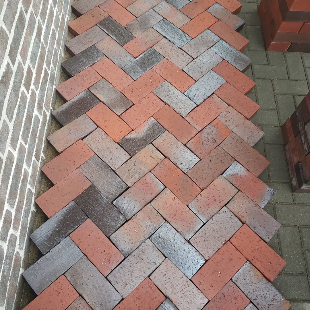 Тротуарная плитка / брусчатка Клинкерная красная LHL klinker CLASSIC 200*100*51 мм