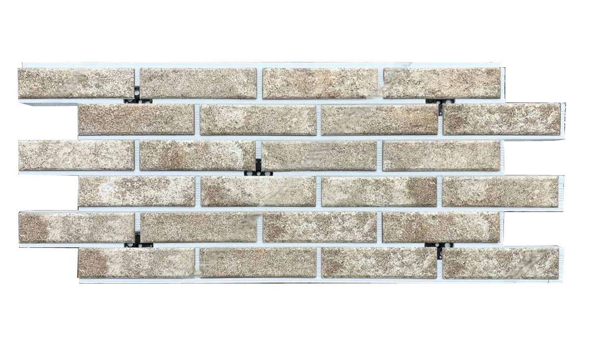 Hard Stone фасадная термопанель из пенополистирола ППС 50 мм с клинкерной плиткой