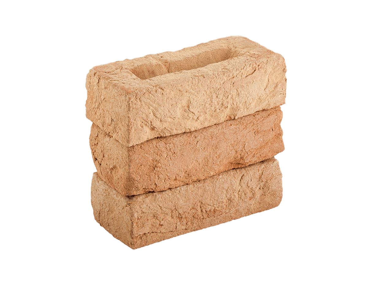 Донские Зори Рождествено w010 215*102*65 мм, Кирпич ручной формовки полнотелый, облицовочный