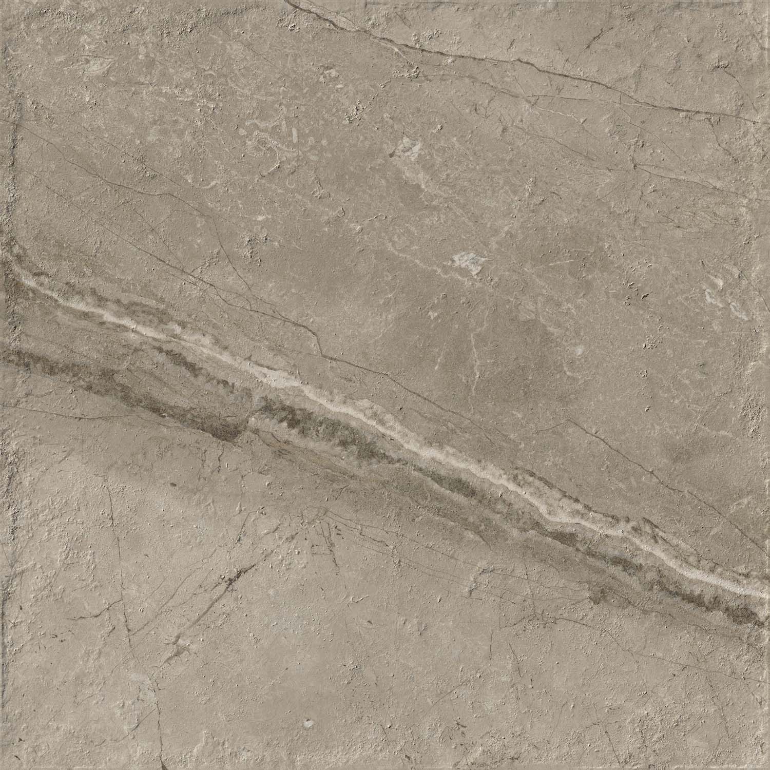 Тротуарная плитка уличная, противоскользящая Forte dei marmi Mystic Grey lastra 20мм, 600х600х20 мм